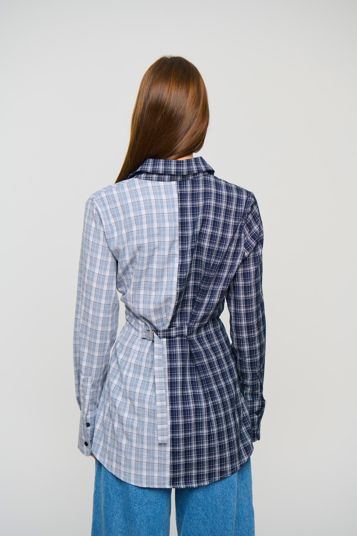 Tully Checkered Shirt Ocean