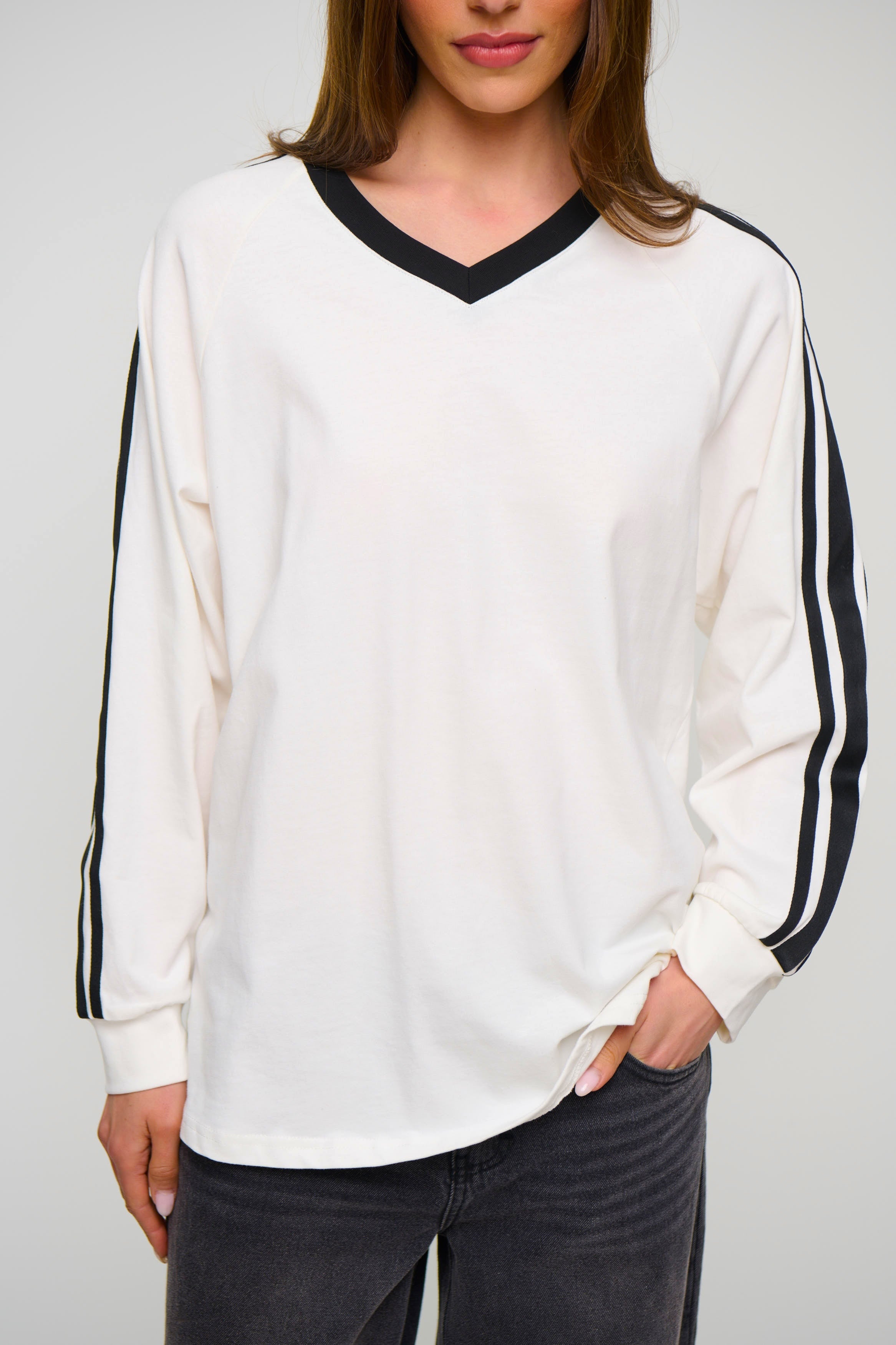 All Stars Long Sleeve Blanc
