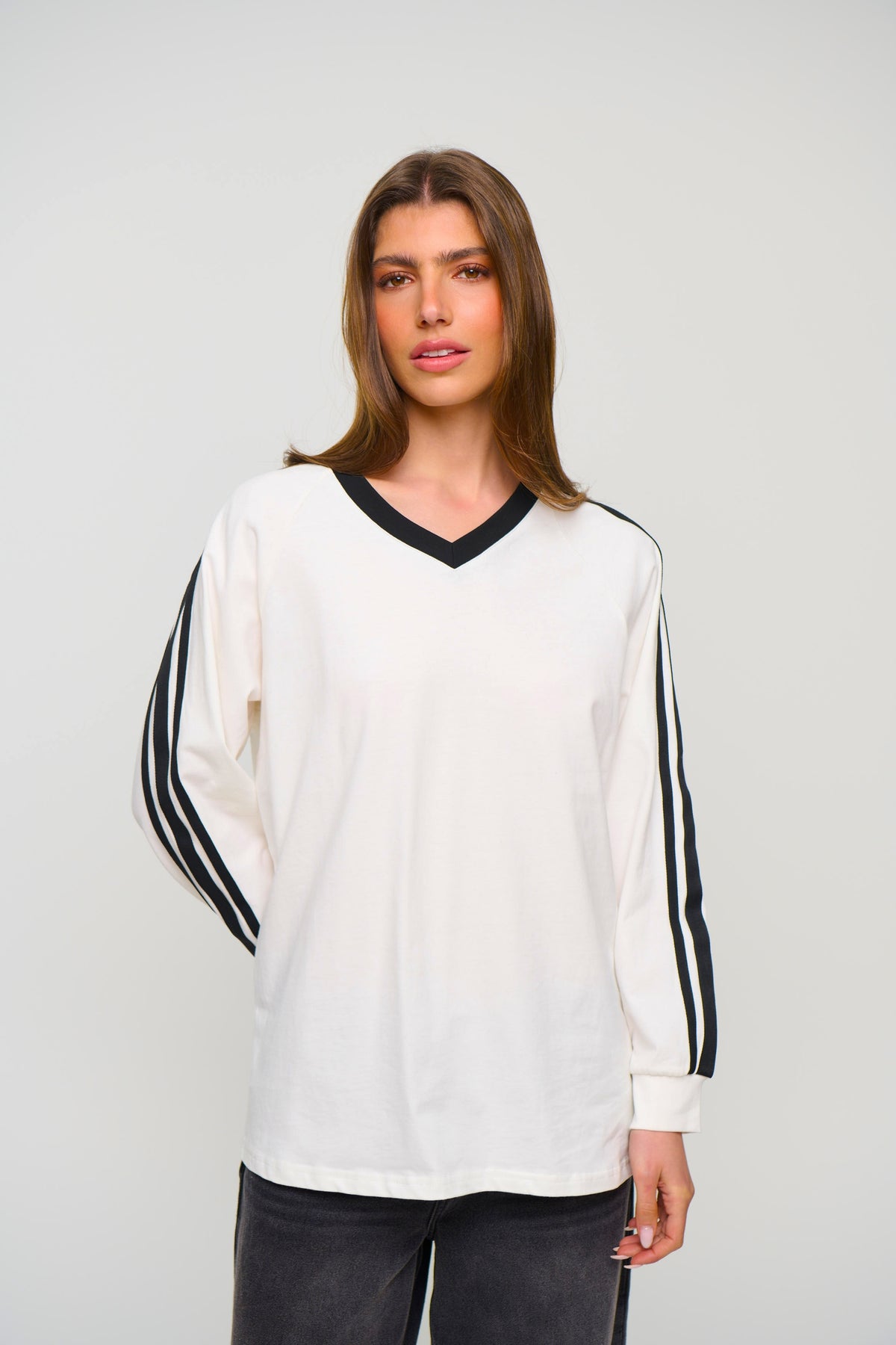 All Stars Long Sleeve Blanc