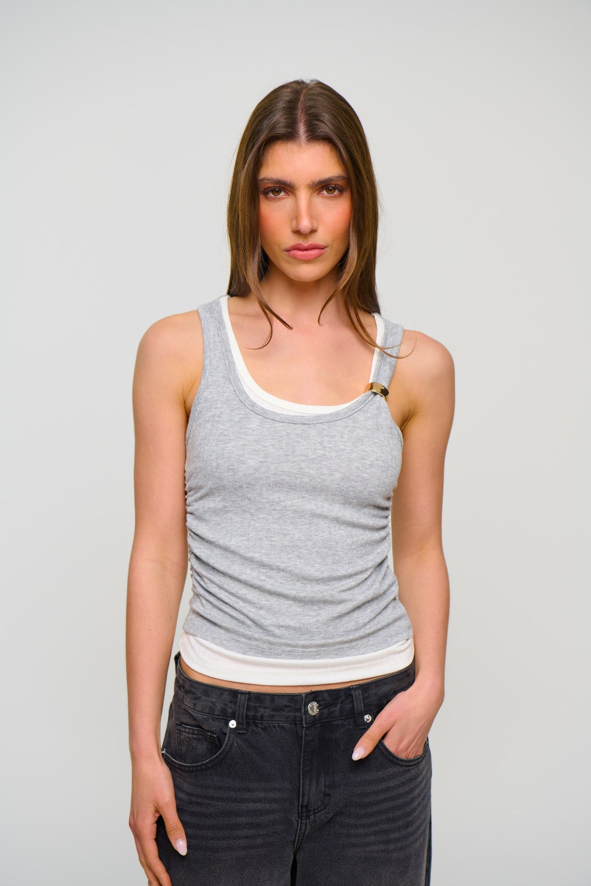 Trinity Top Grey