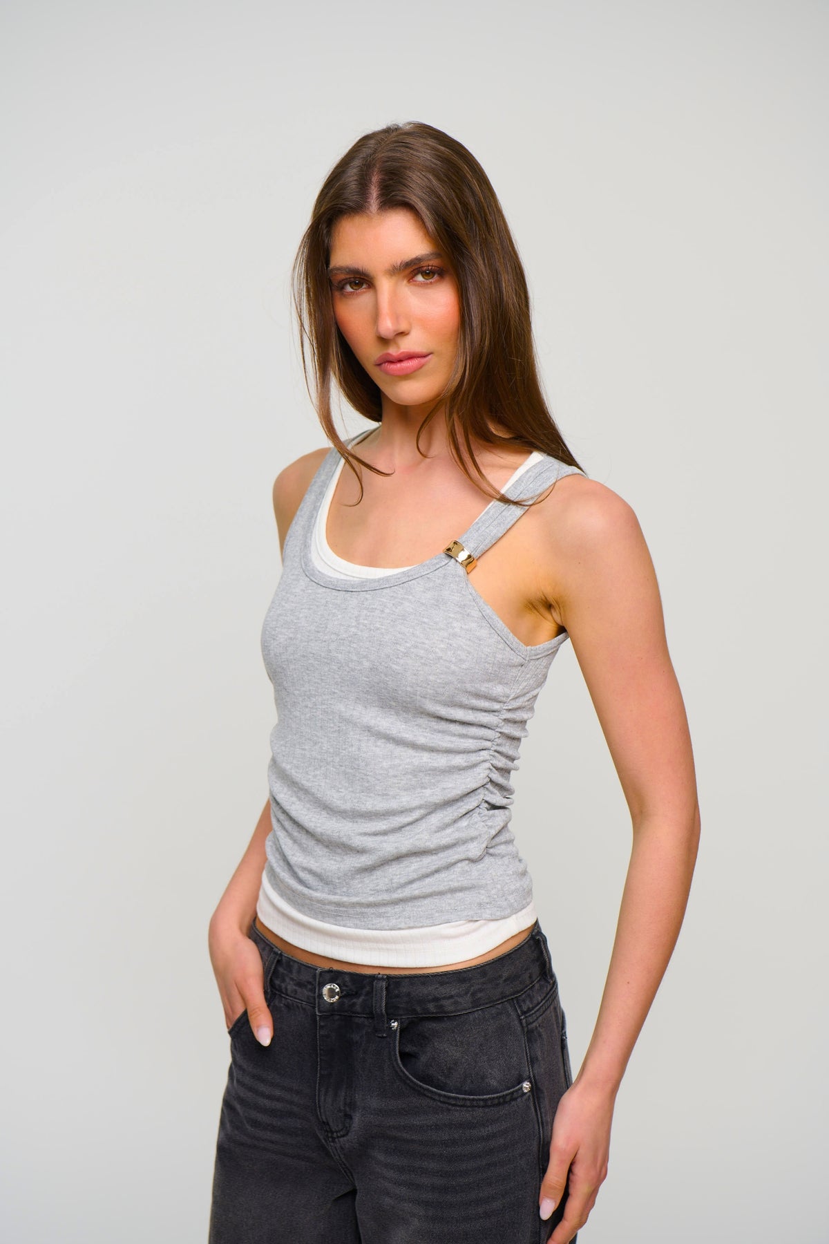Trinity Top Grey