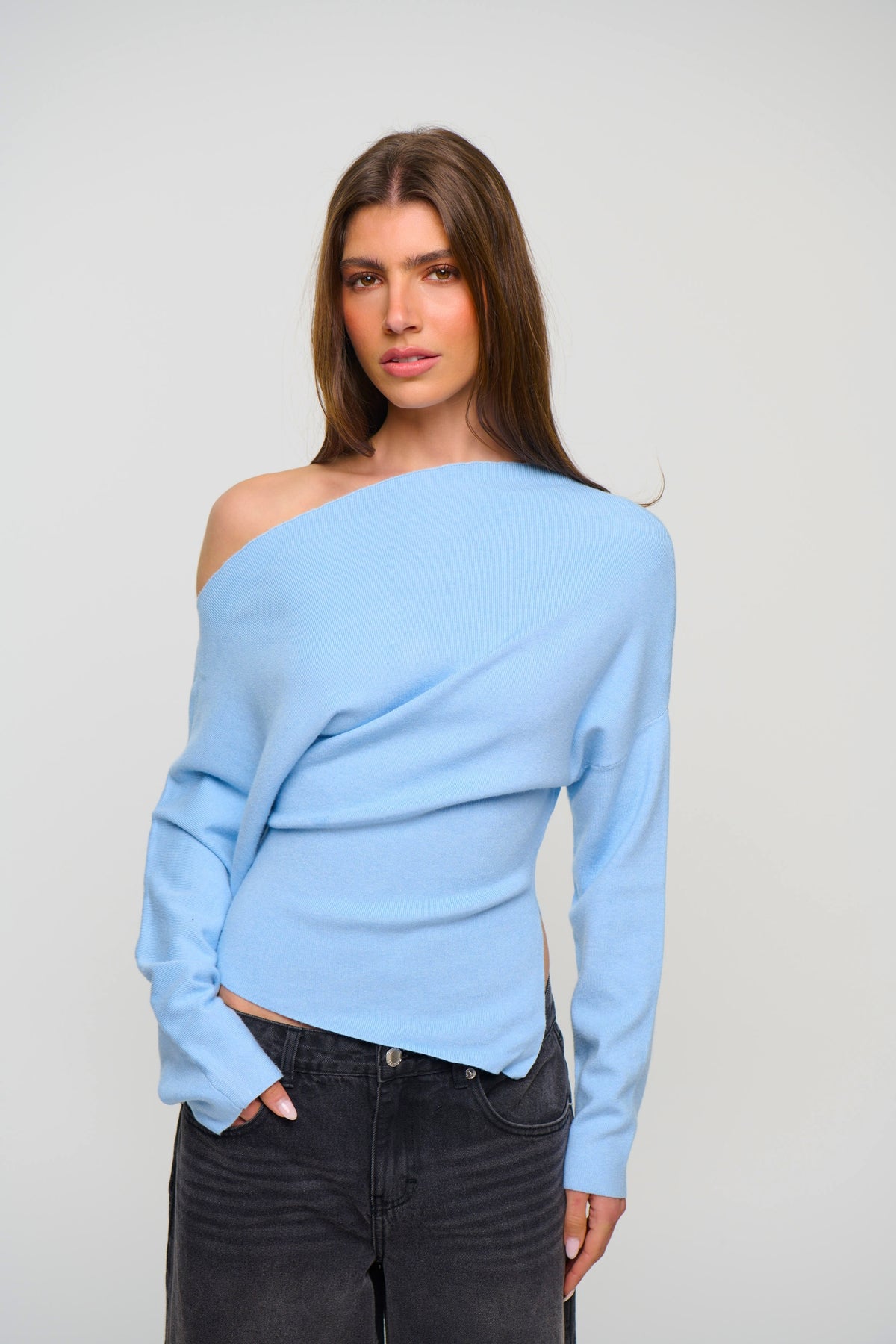 Robby Long Sleeve Sky