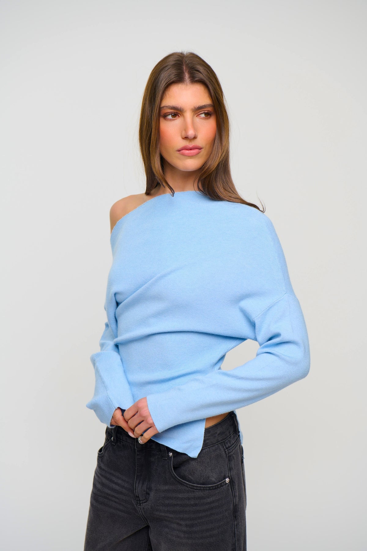 Robby Long Sleeve Sky