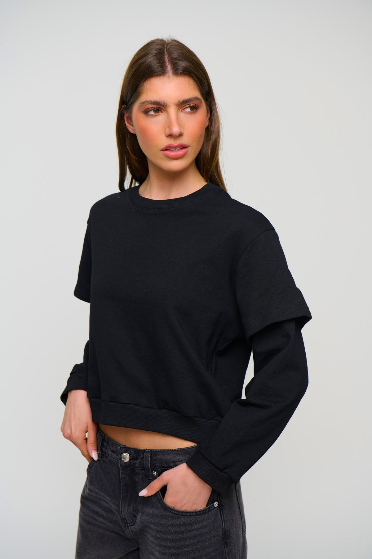 Jazmin Long Sleeve Black