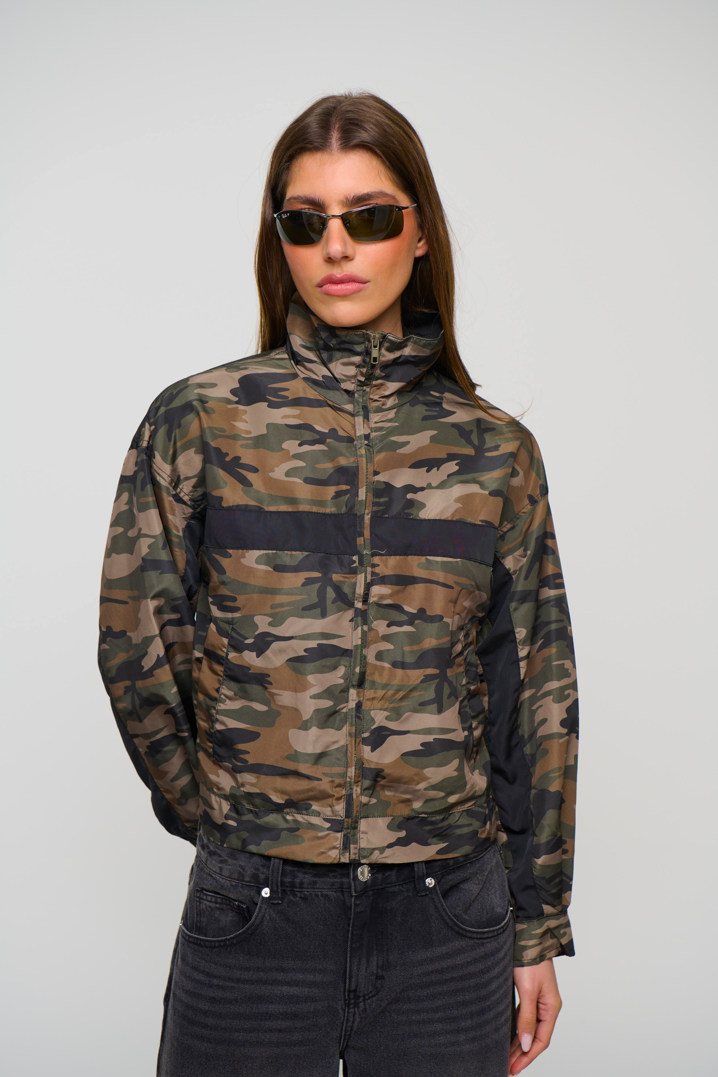 Essential Windbreaker Camo