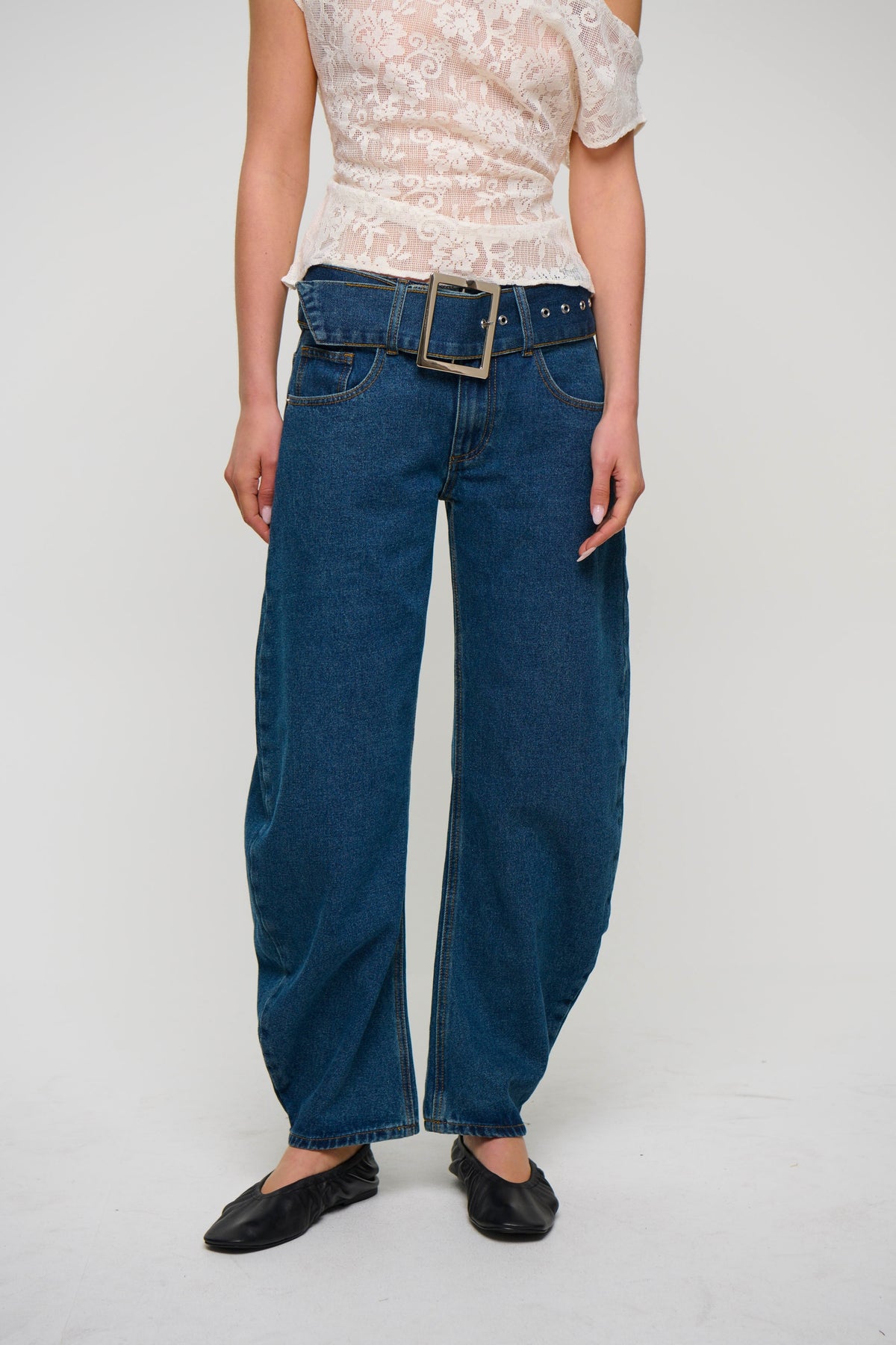 Dynasty Jean Mid Blue