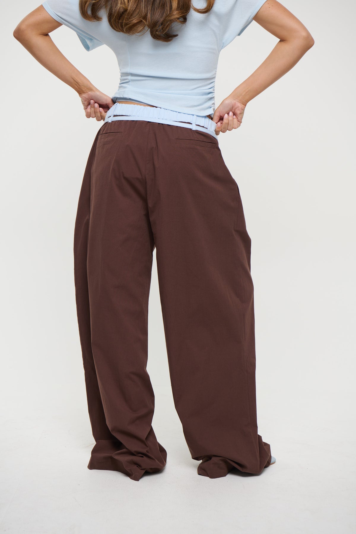 Britta Pants Chocolate/Sky