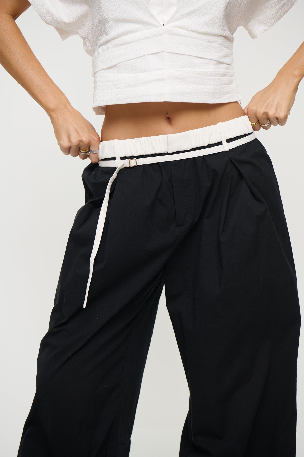 Britta Pants Black/Chalk