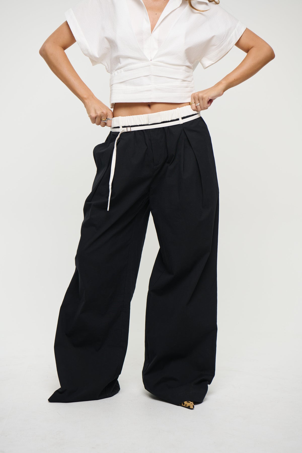 Britta Pants Black/Chalk