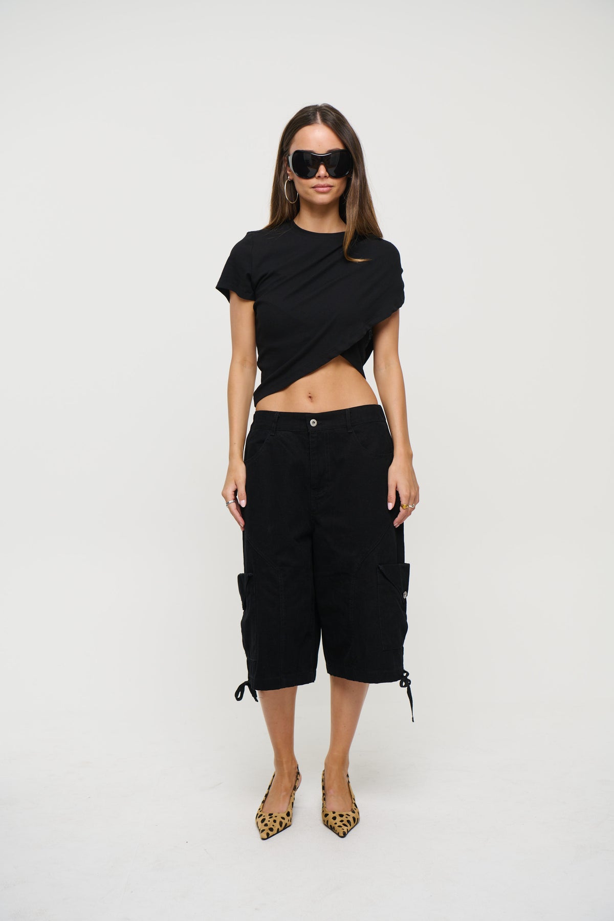Annie Cargo Short Black
