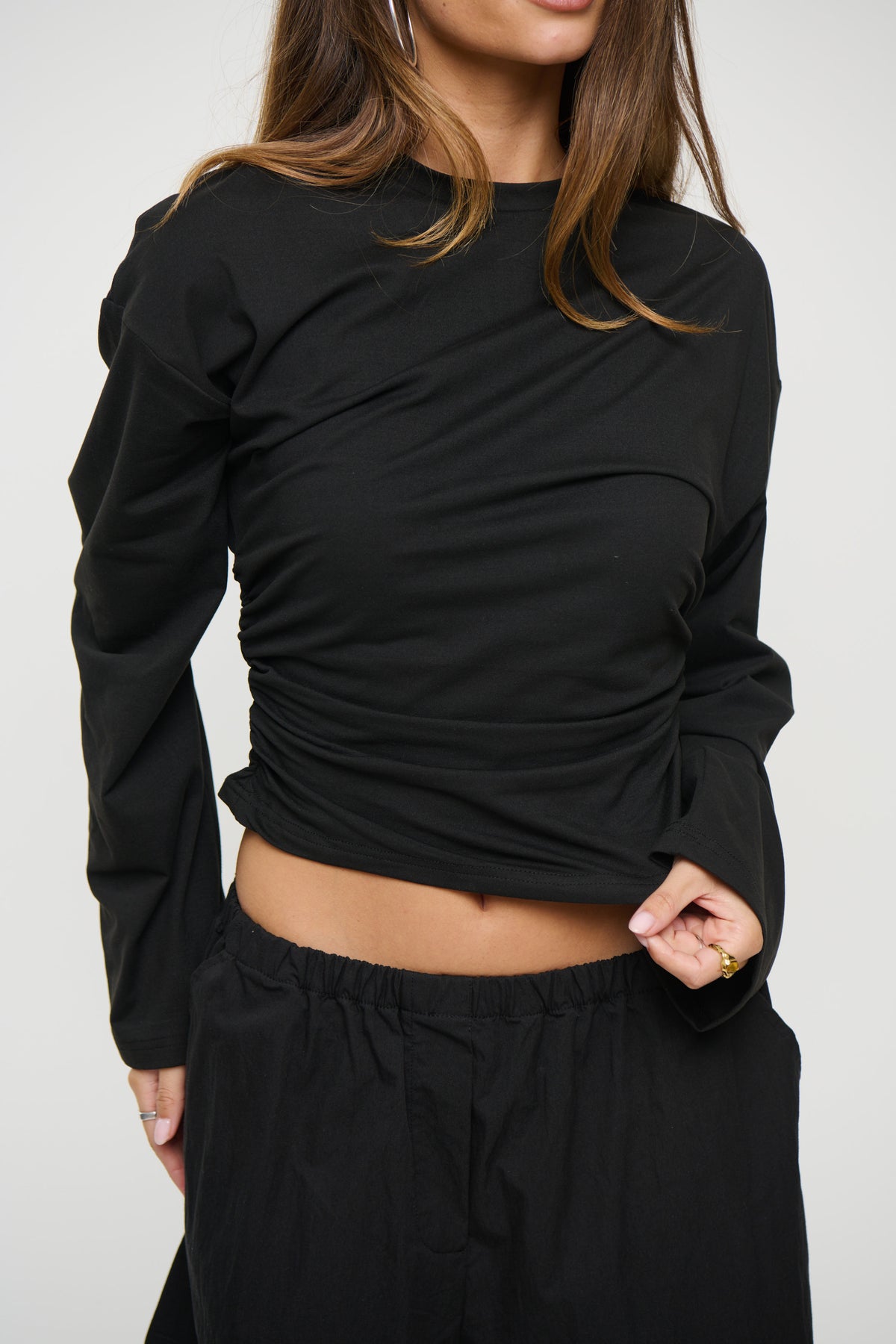 Rishelle Long Sleeve Black