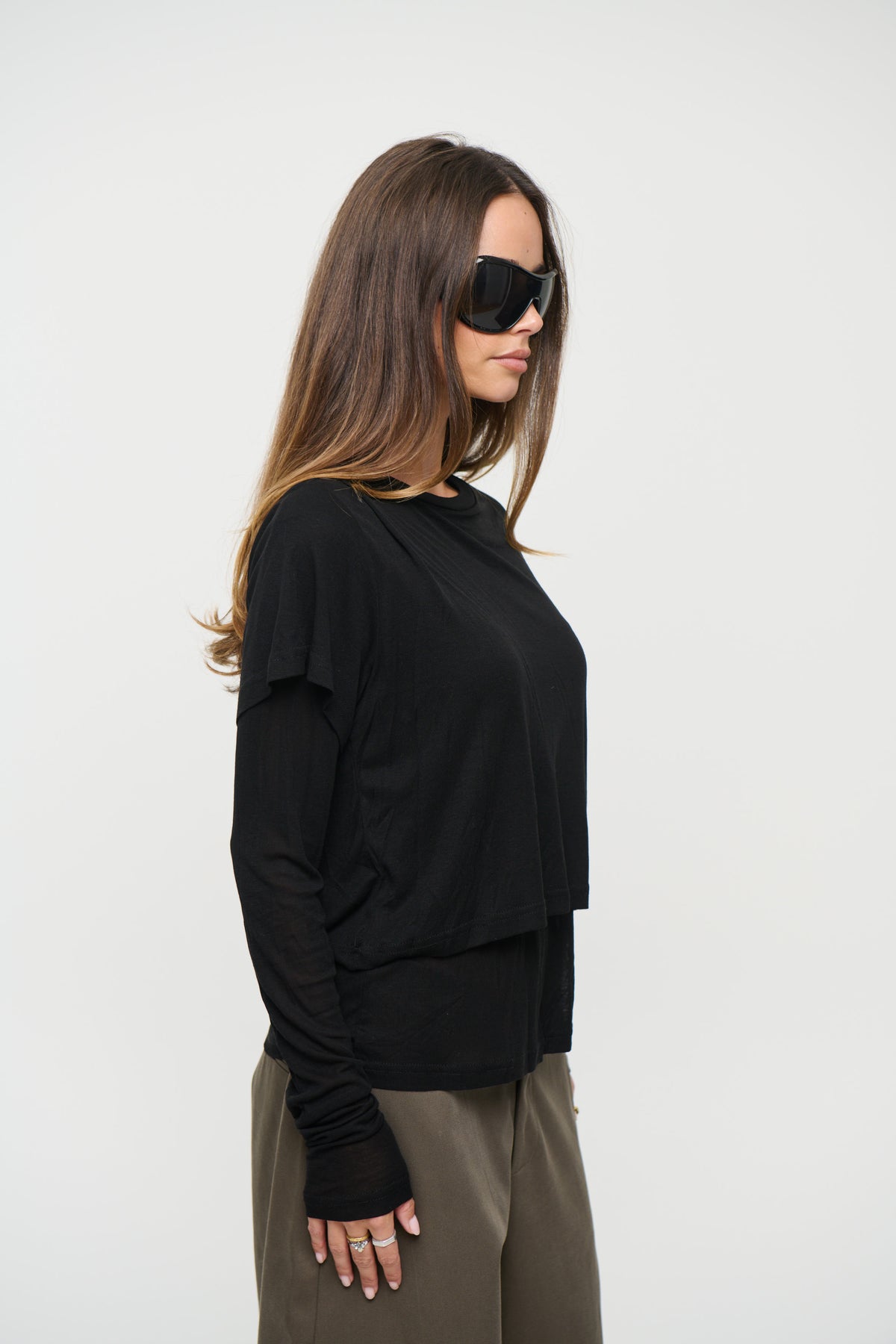 Calenia Top Black