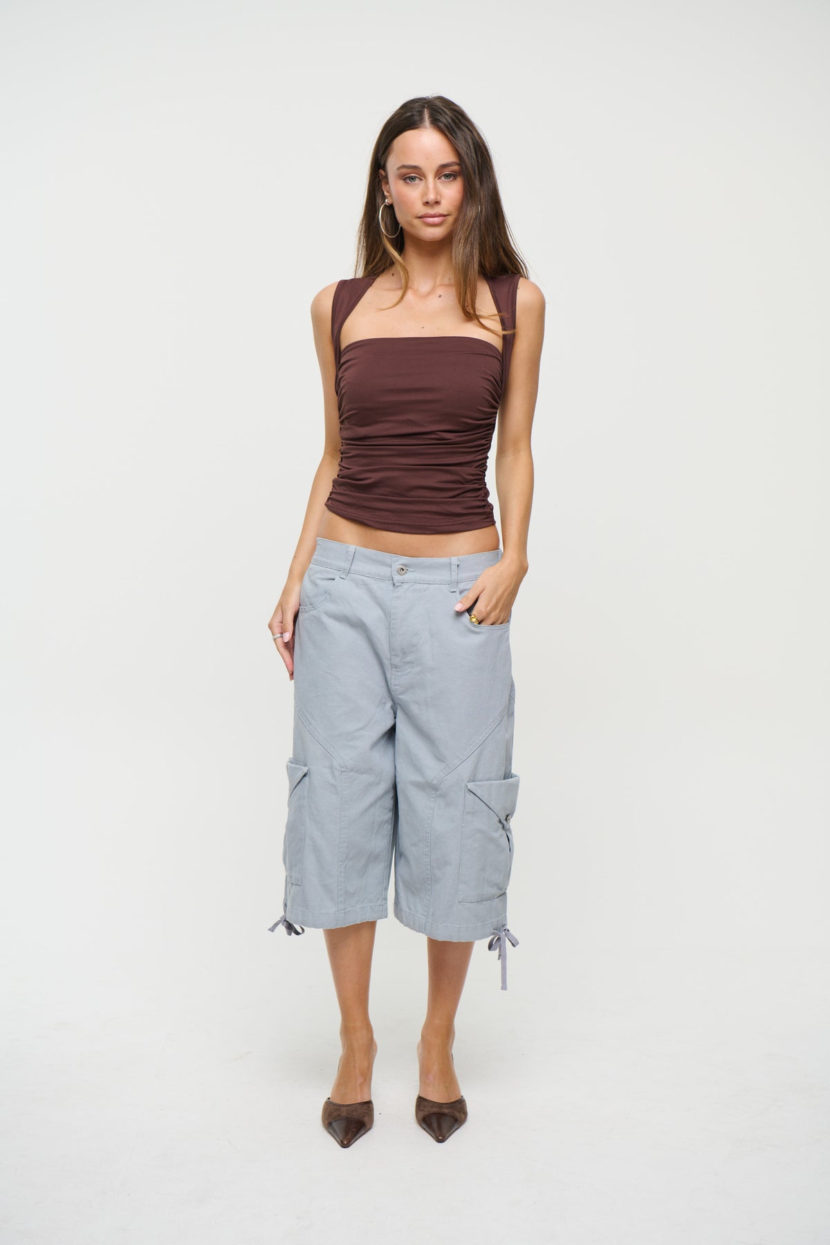 Mila Top Brown