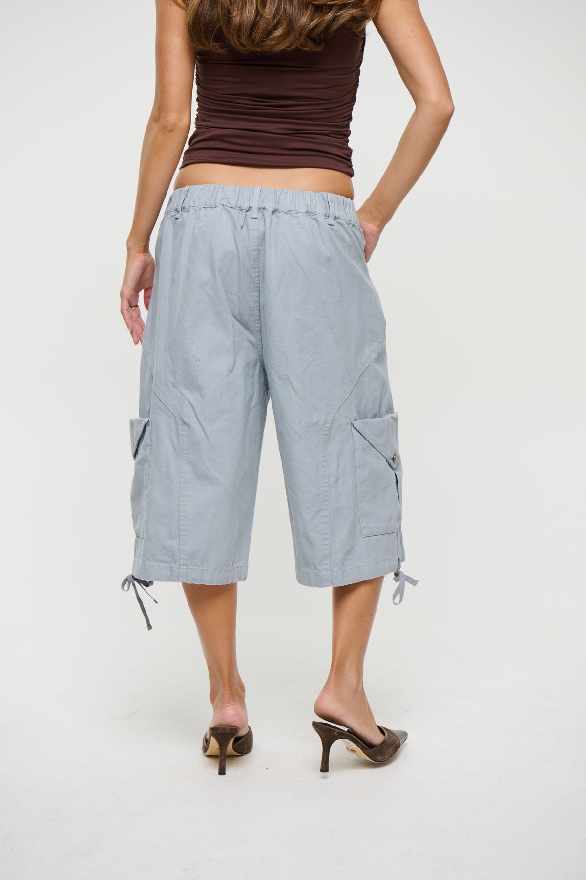 Annie Cargo Short Powder Blue