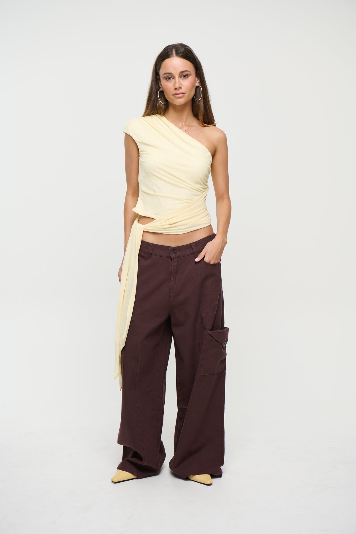 Annie Cargo Pant Chocolate