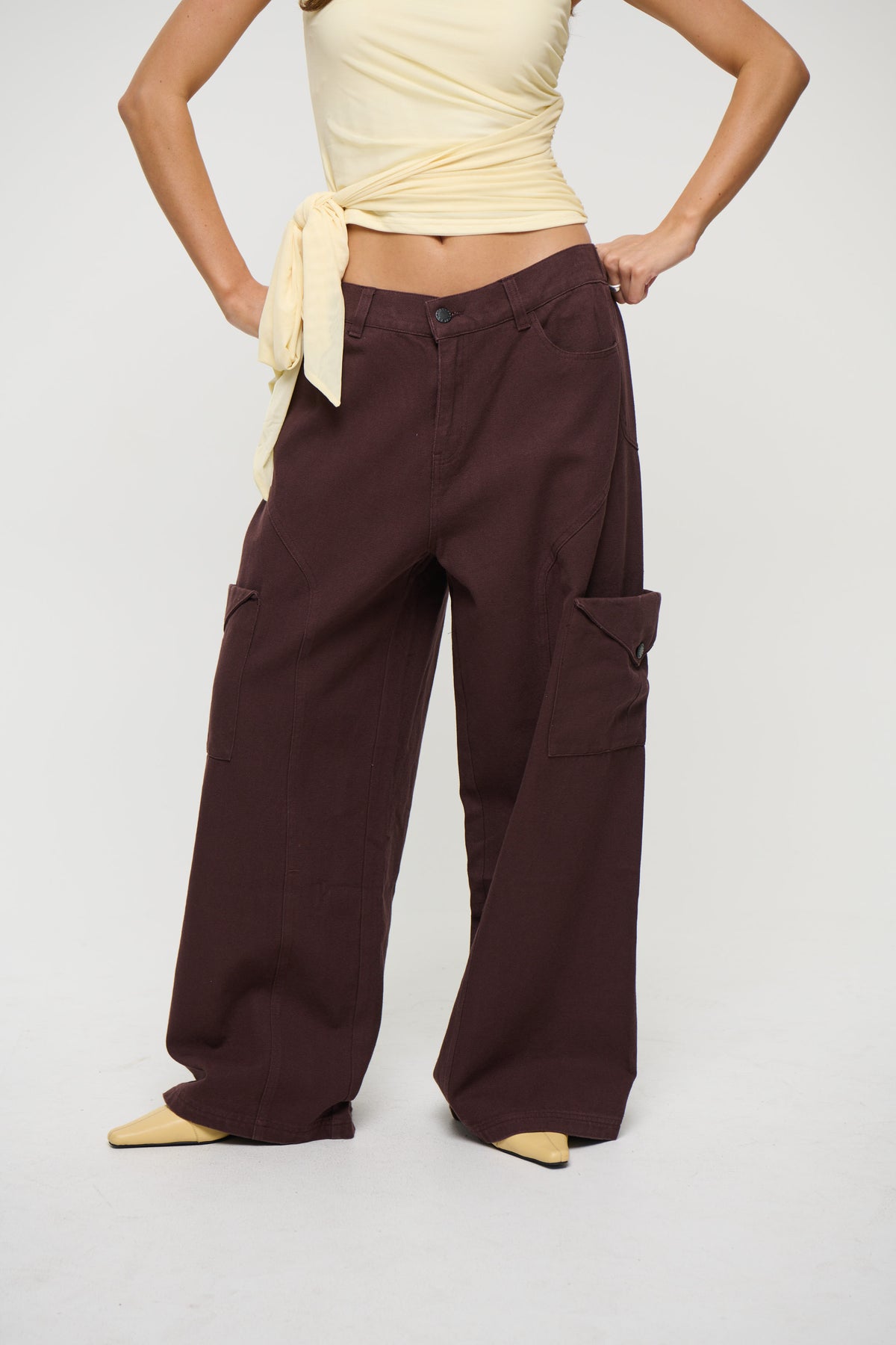 Annie Cargo Pant Chocolate