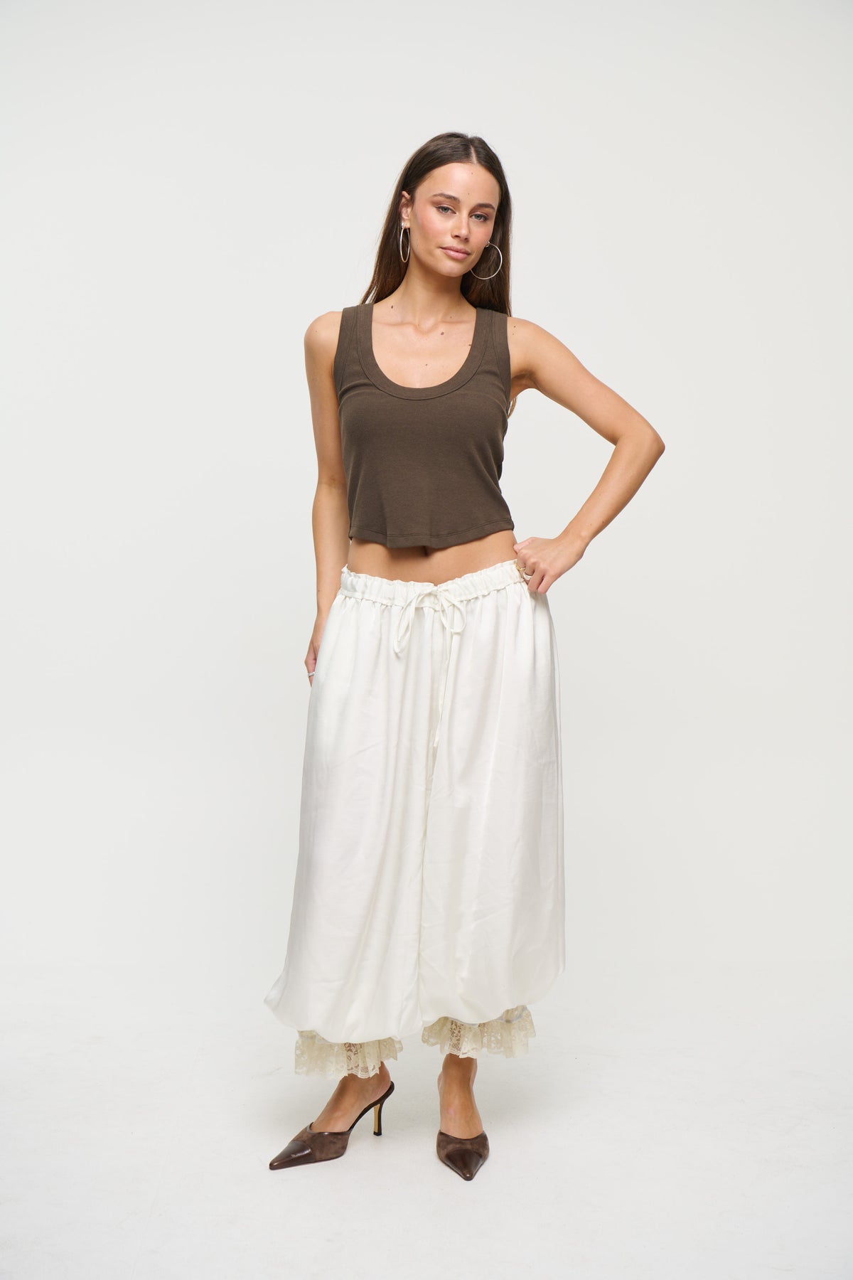 Kiss & Tell Pant Ivory