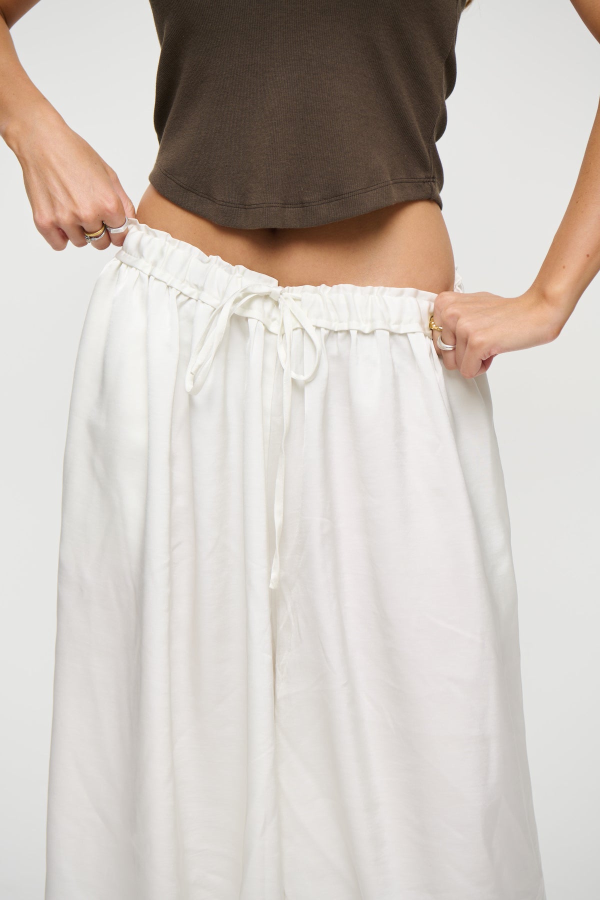 Kiss & Tell Pant Ivory