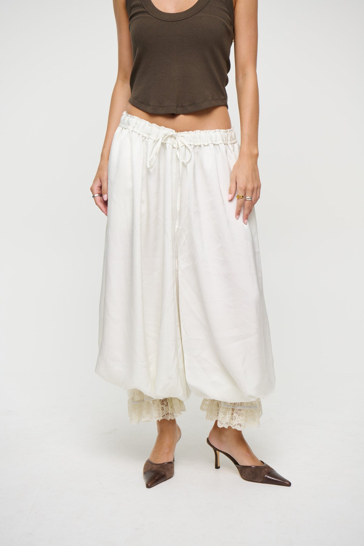 Kiss & Tell Pant Ivory
