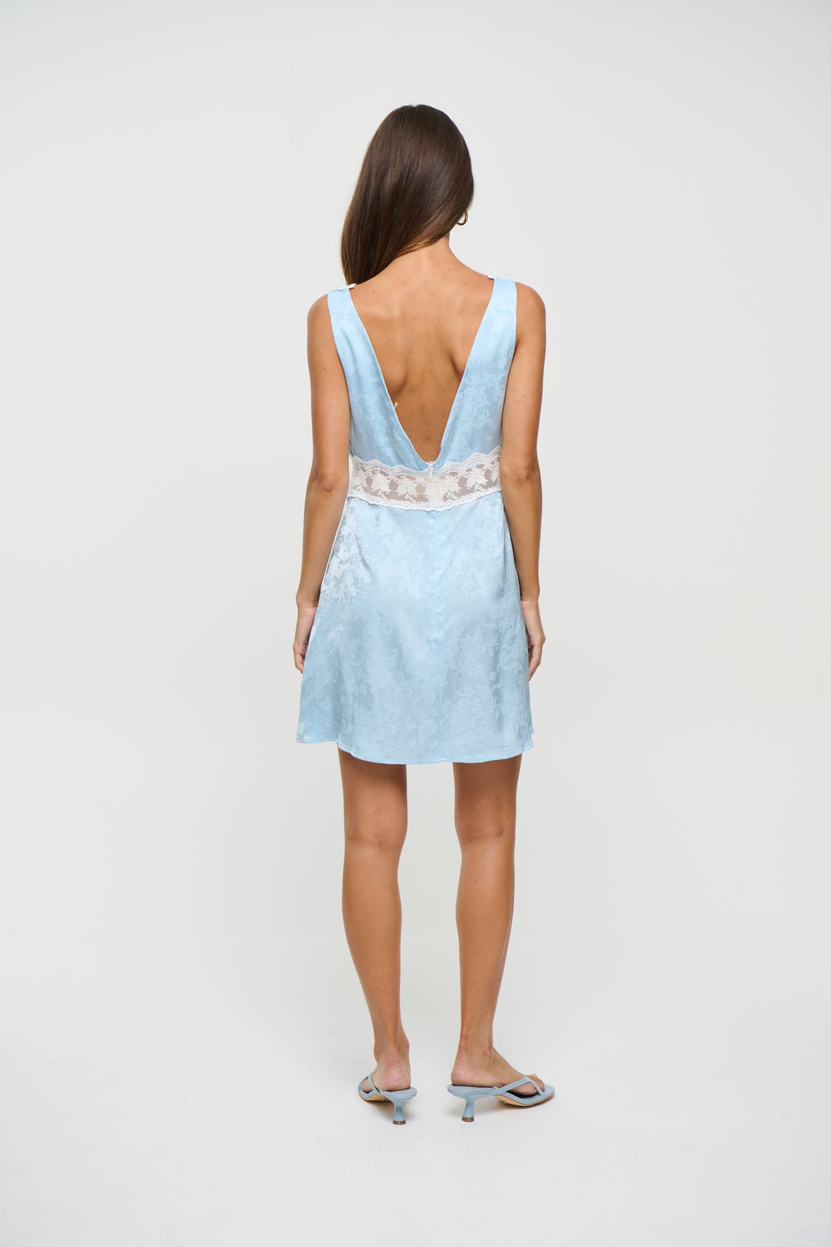 Billie Lace Mini Sky