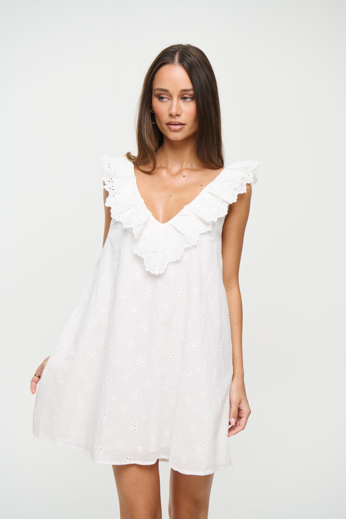 Cassius Mini Dress White