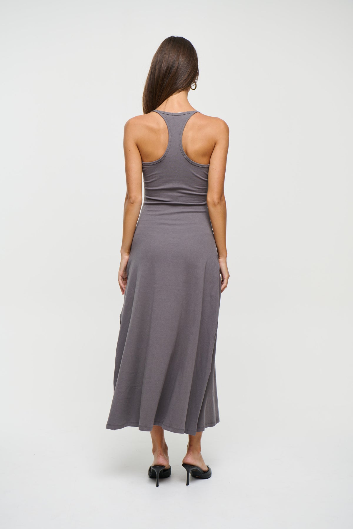 Alma Midi Dress Slate