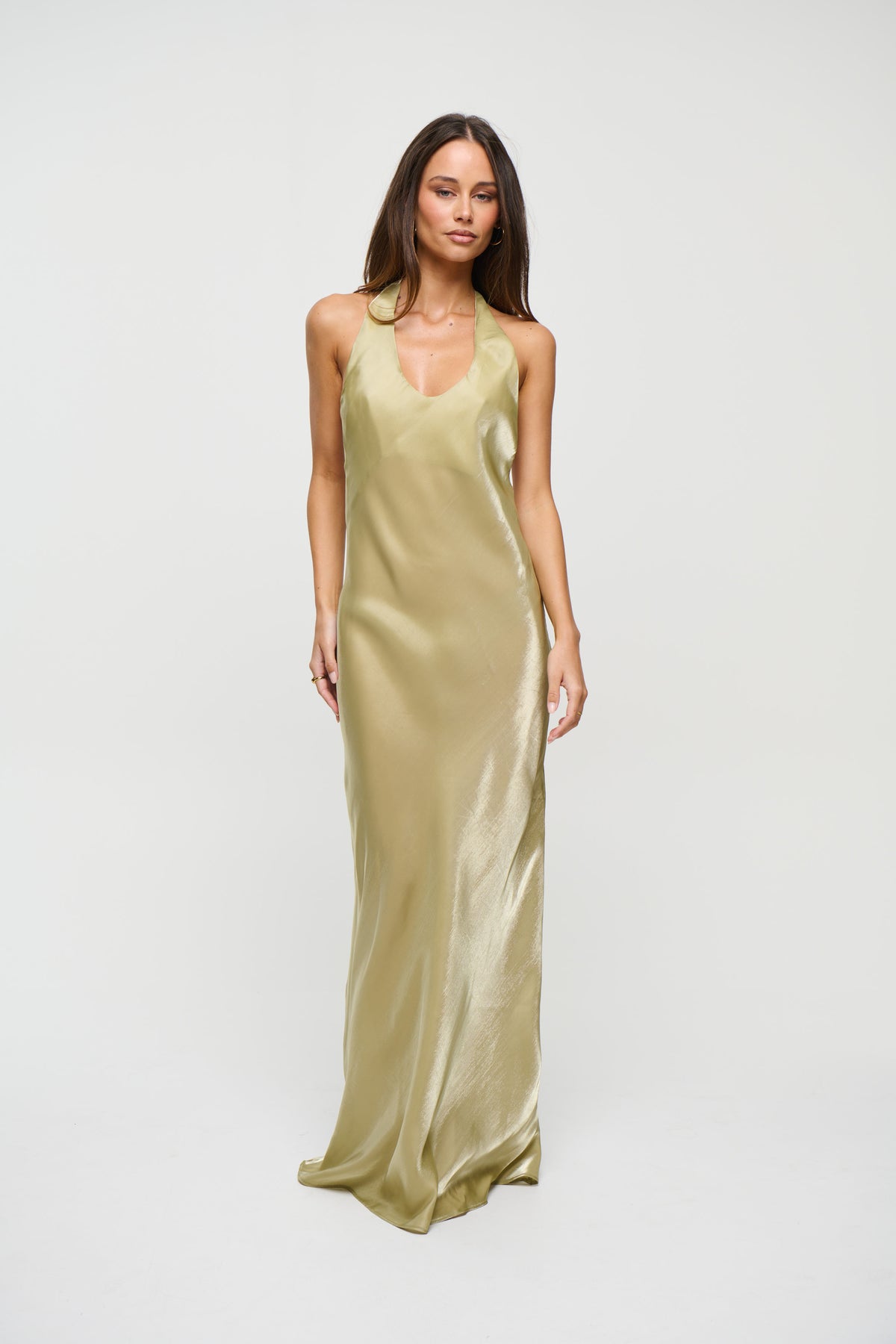 Bare Maxi Dress Gold