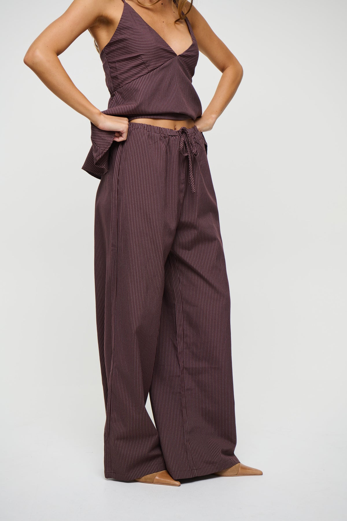 Emiline Pant Chocolate