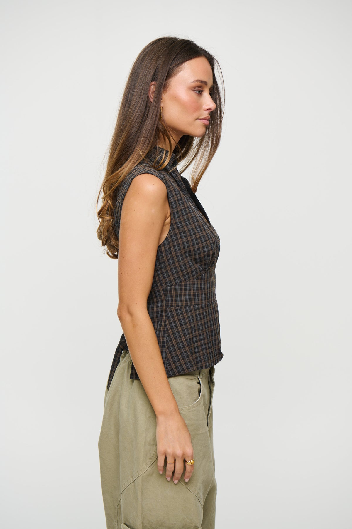 Lucie Top Brown