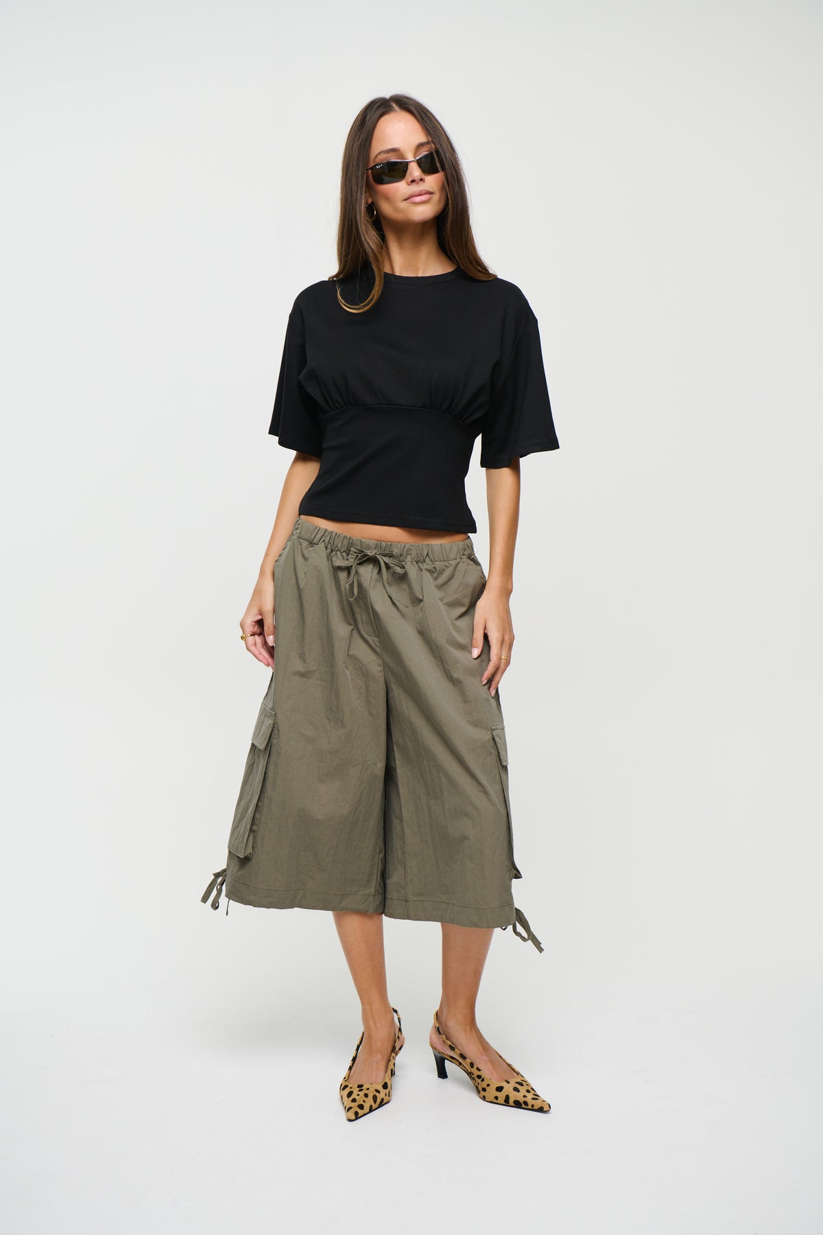 Grace Cargo Short Khaki