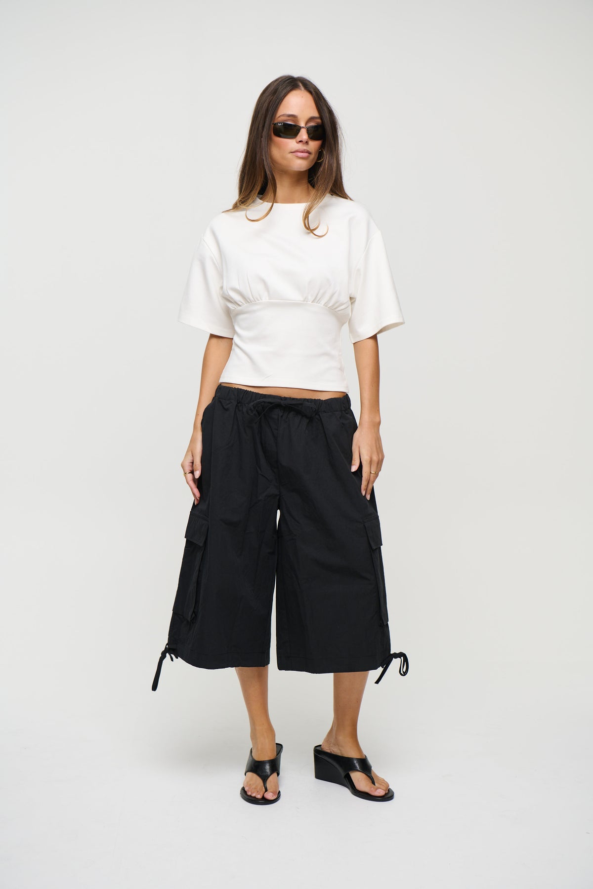 Grace Cargo Short Black