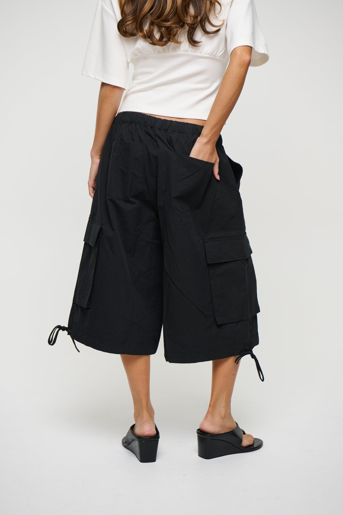 Grace Cargo Short Black