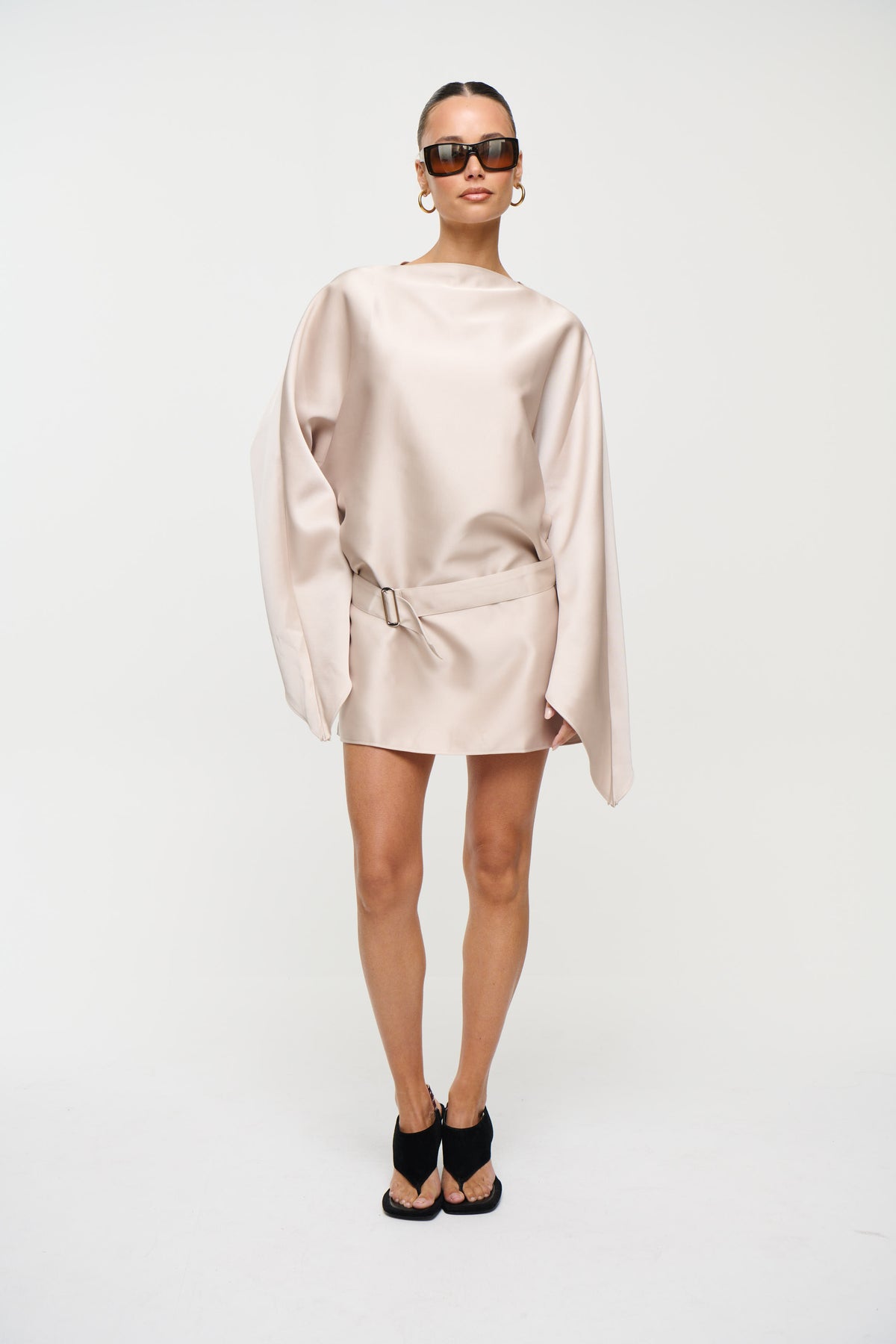 Touch Mini Dress Cream