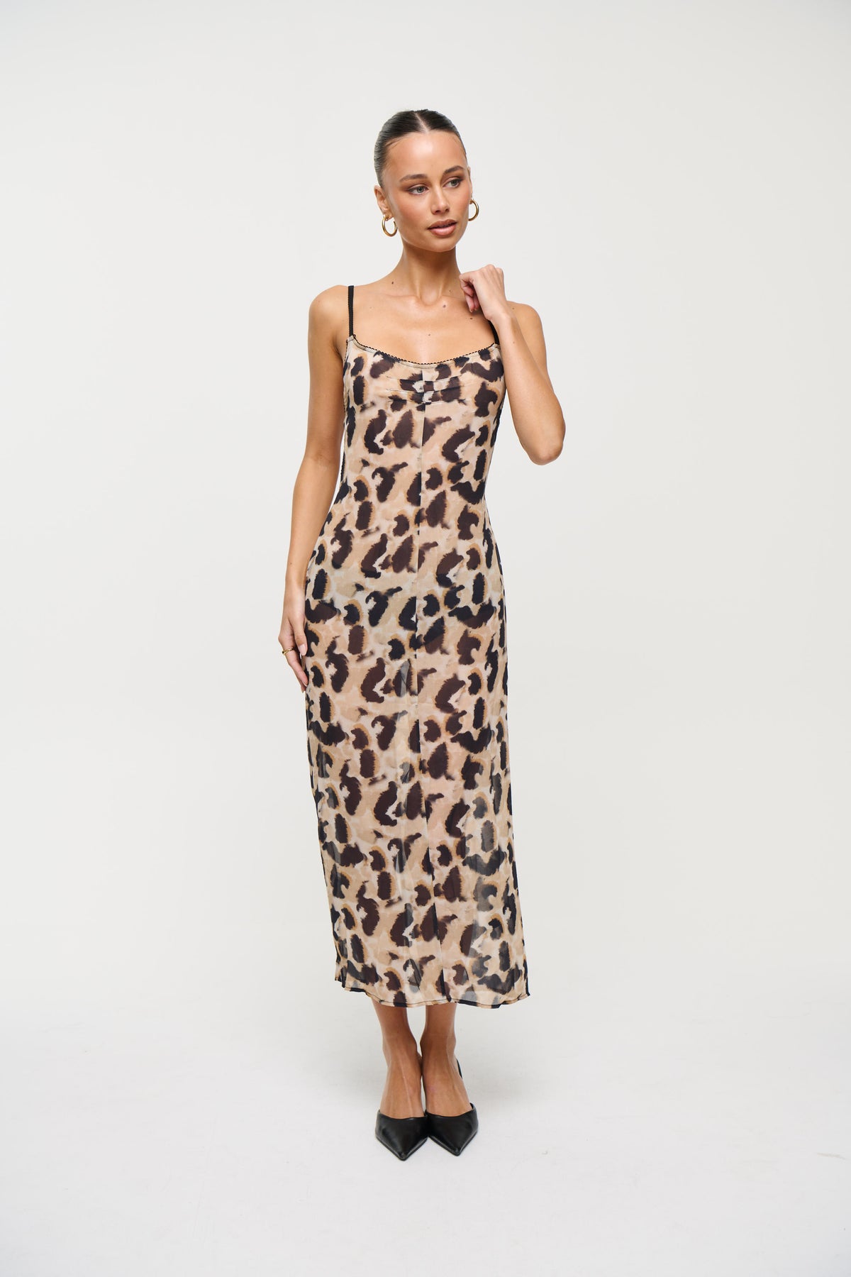 Electra Midi Dress Desert Muse