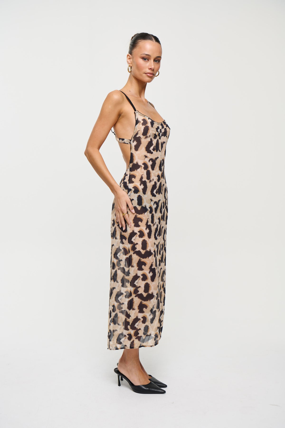 Electra Midi Dress Desert Muse