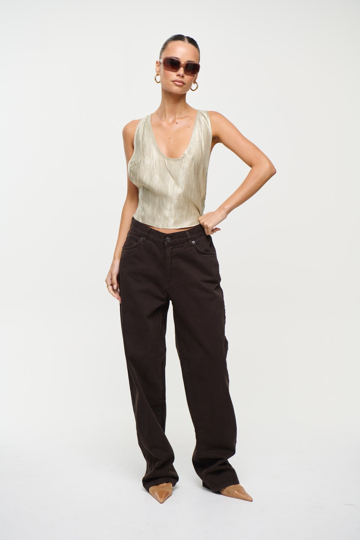Bare Cami Gold