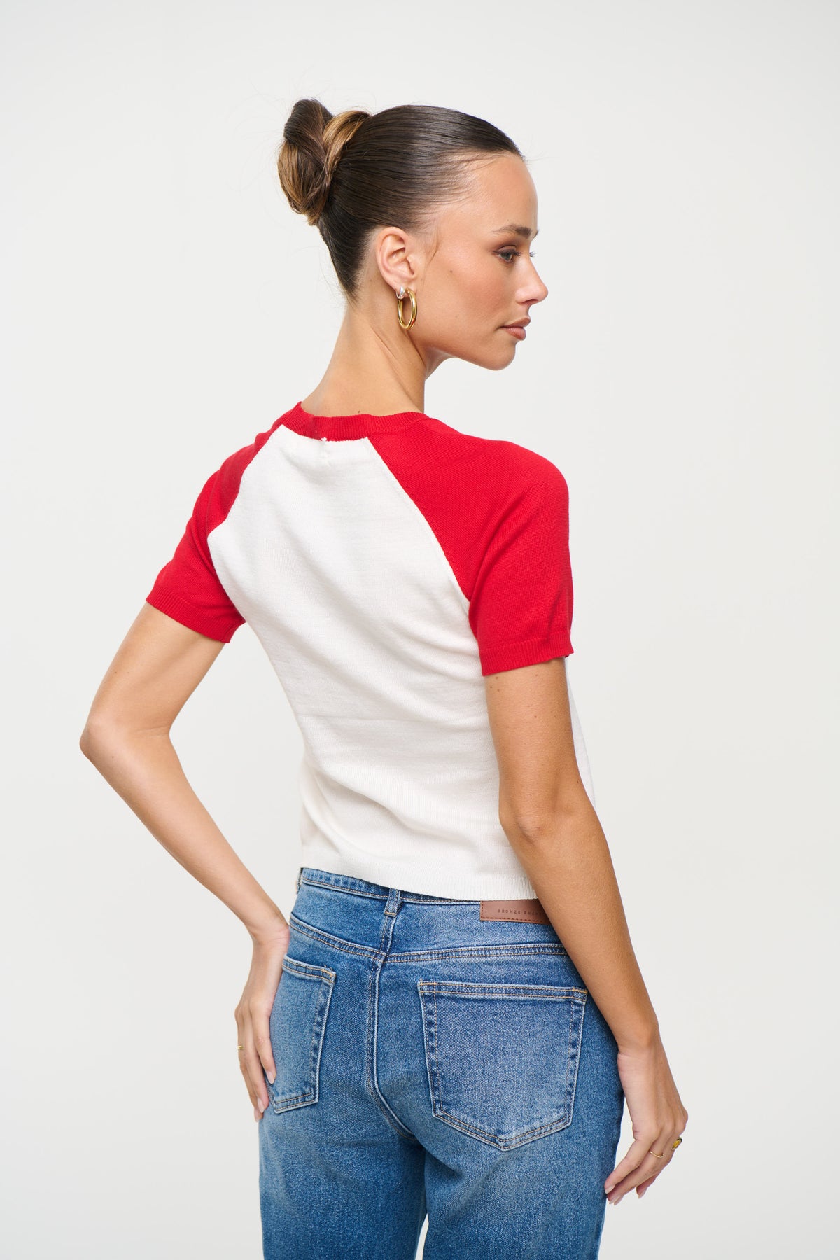 Tommy Knit Top Red