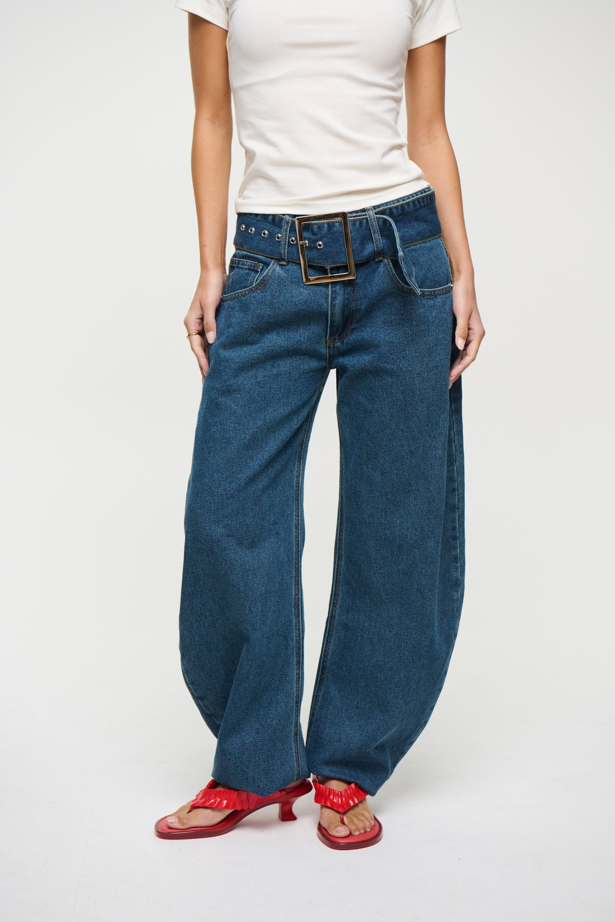 Dynasty Jean Mid Blue