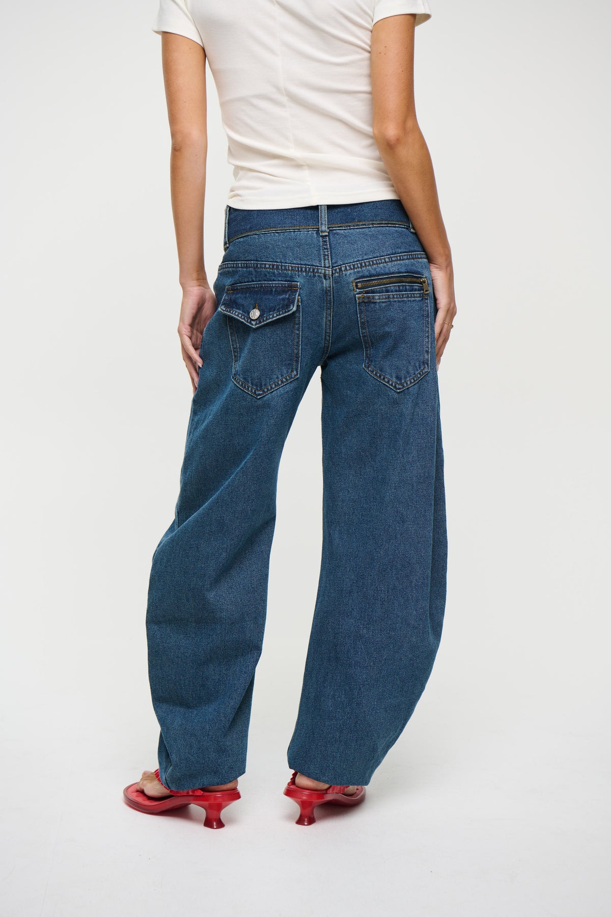 Dynasty Jean Mid Blue