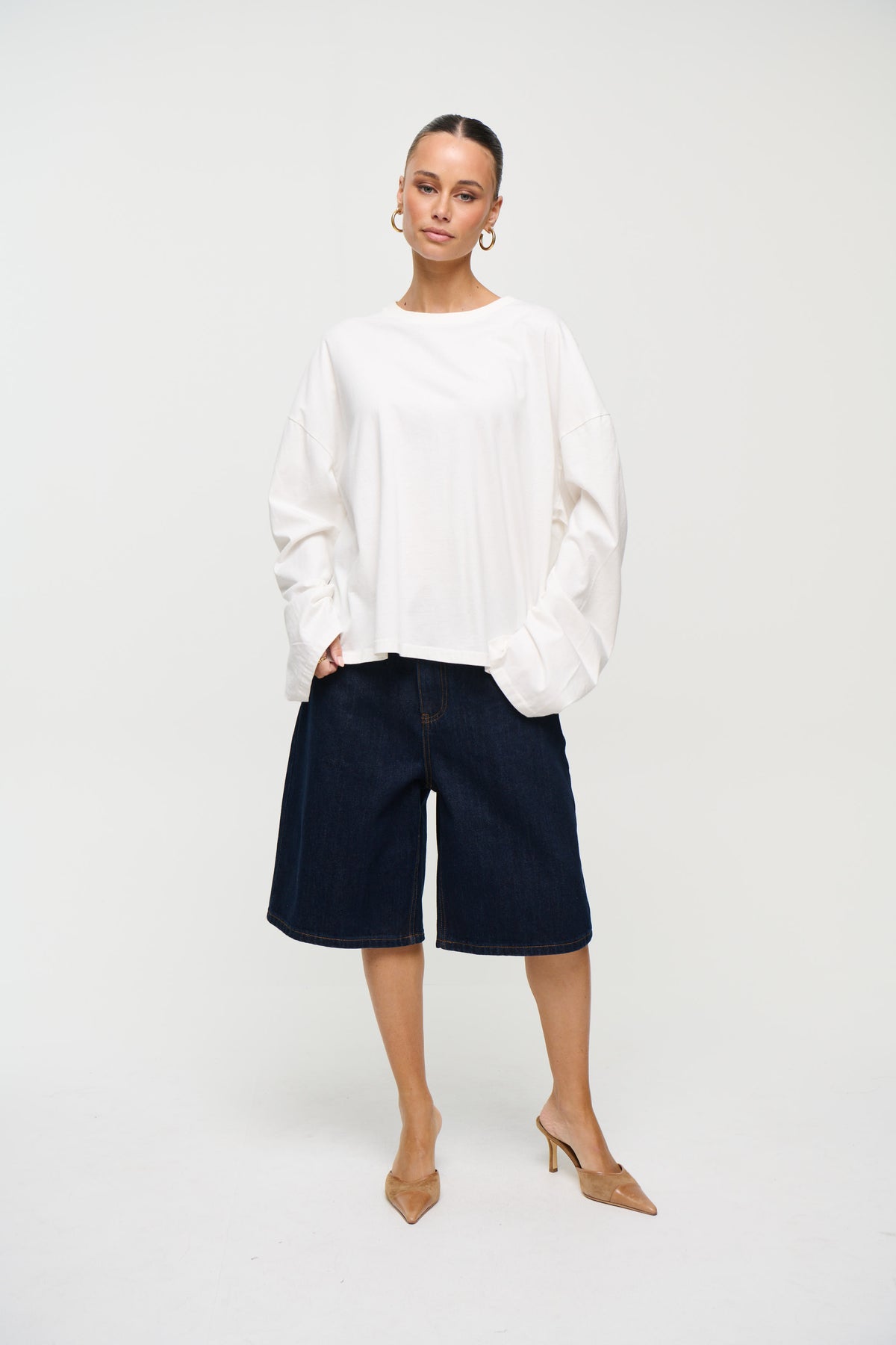 Clyde Short Dark Indigo