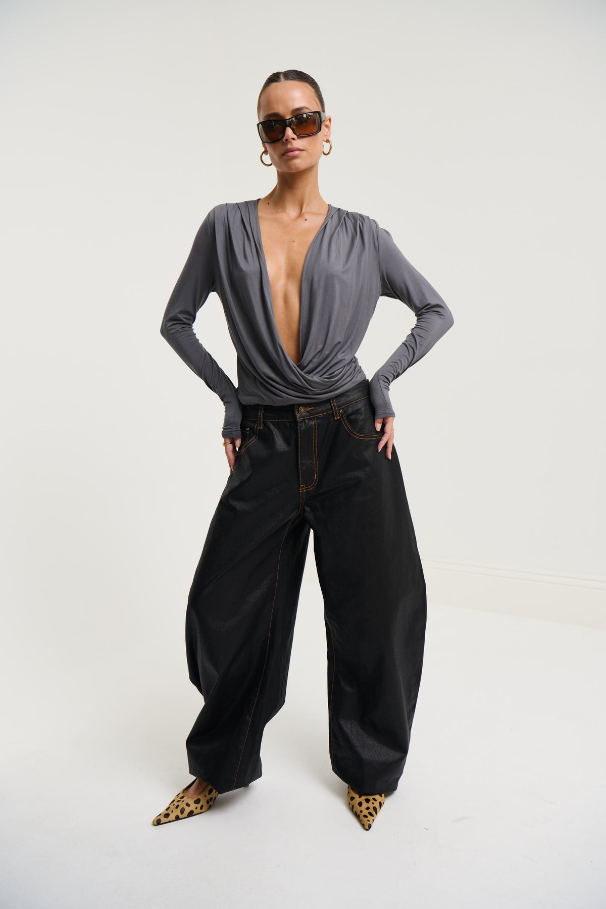 Alara Long Sleeve Dark Grey