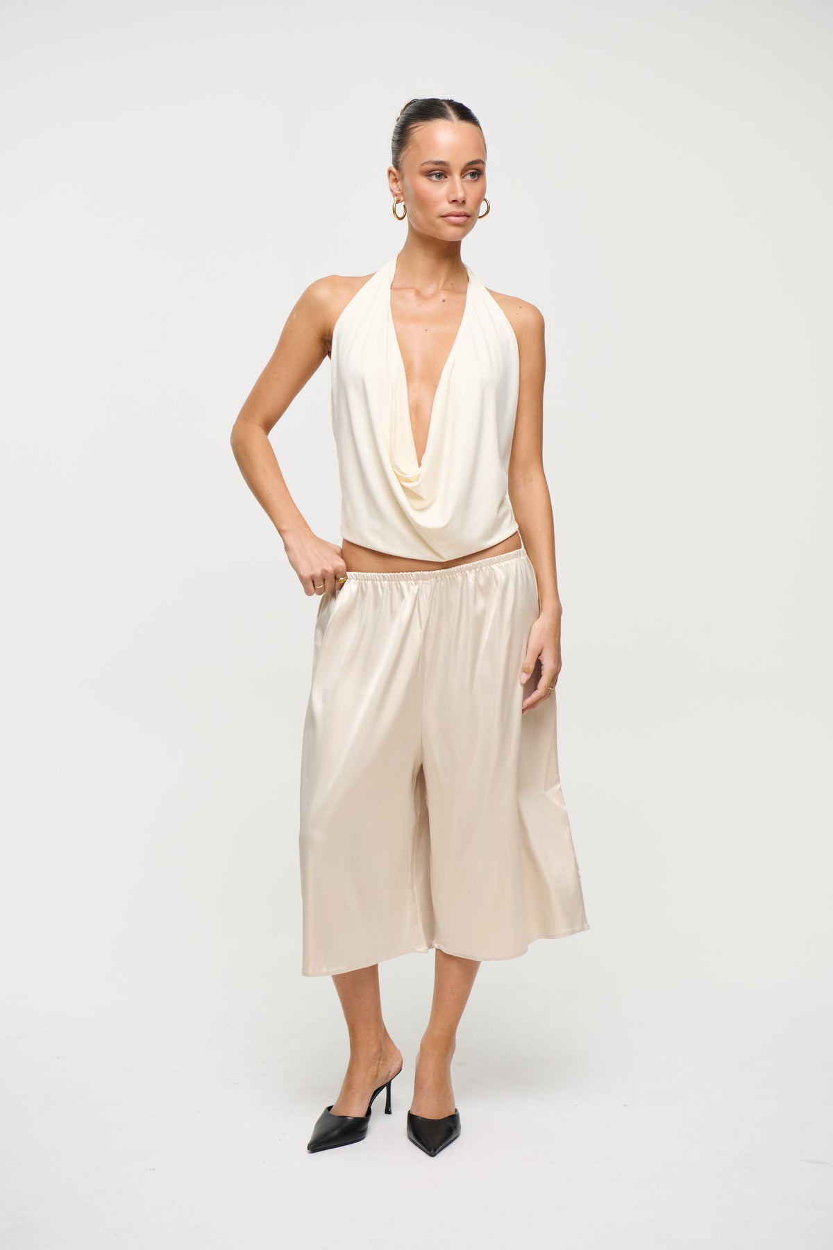 Aida Long Short Cream