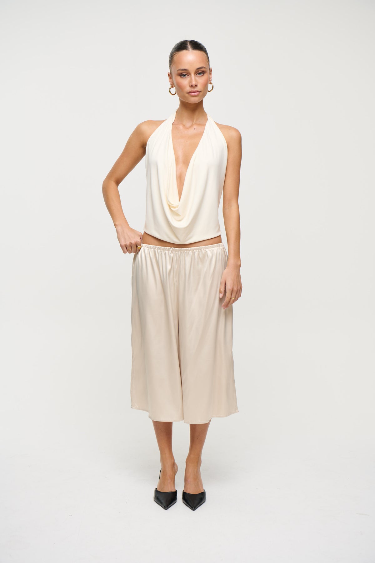 Aida Long Short Cream