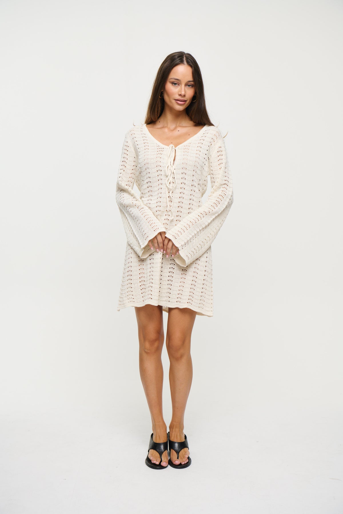 Aria Mini Dress Cream