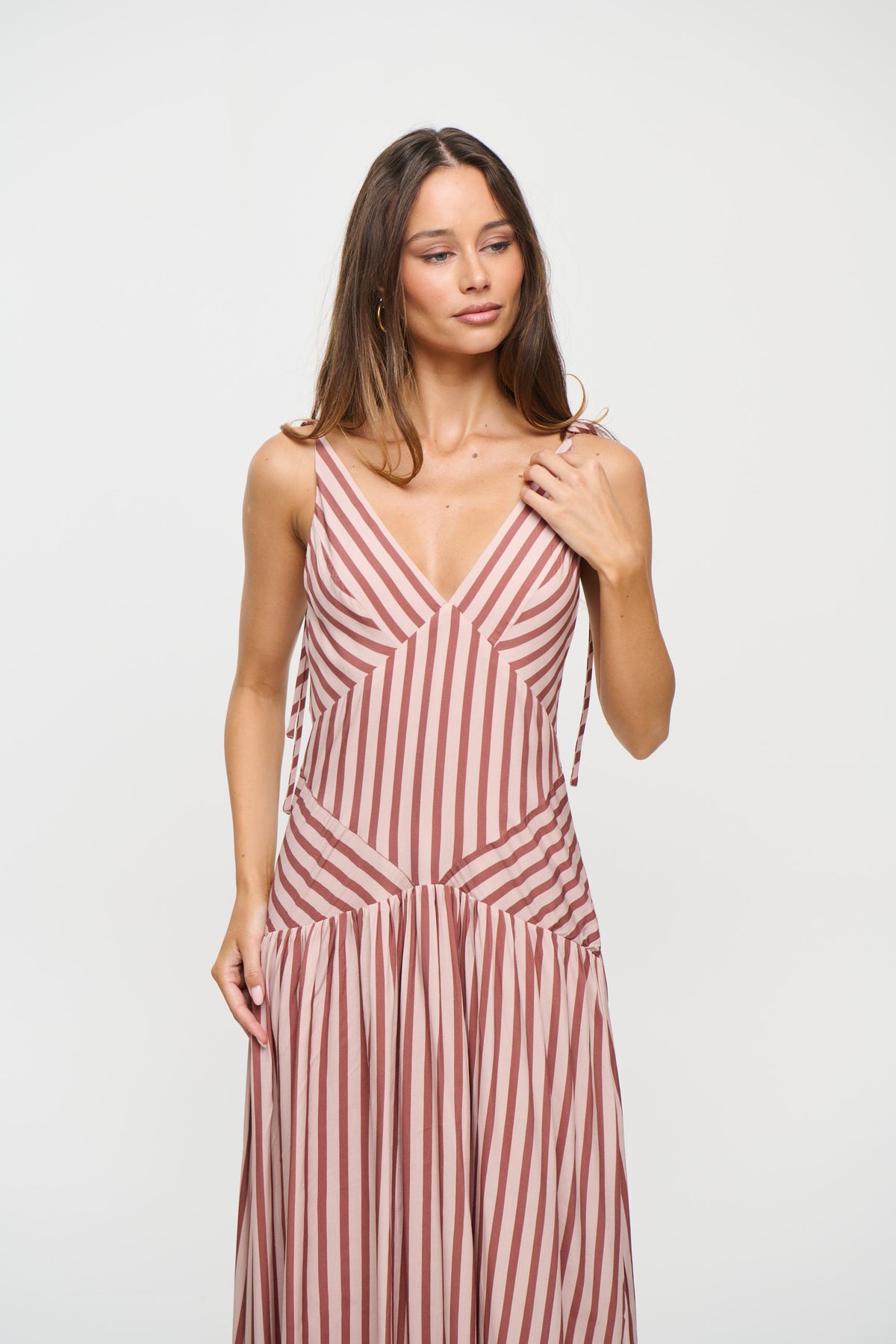 Hadley Maxi Dress Rose