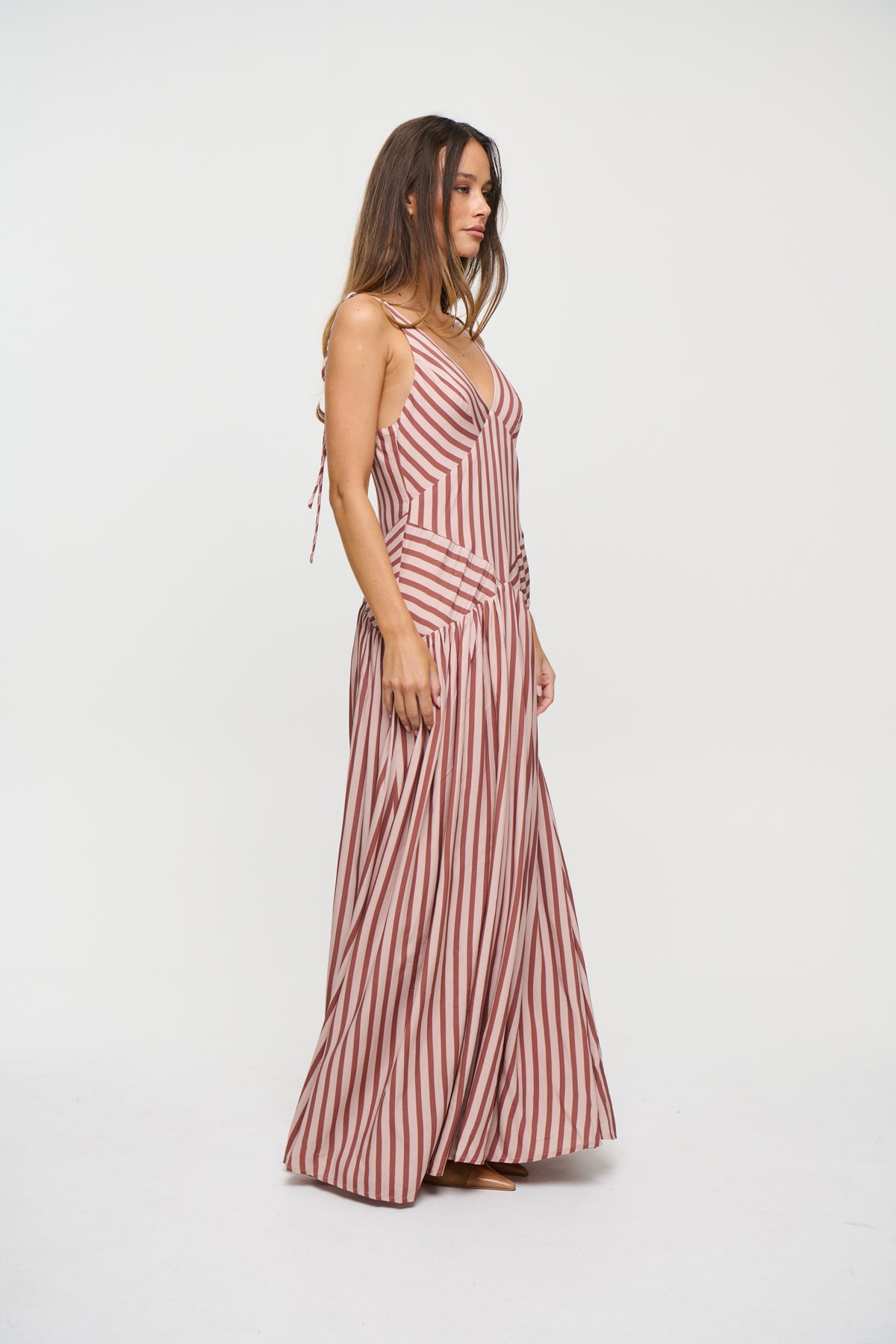 Hadley Maxi Dress Rose