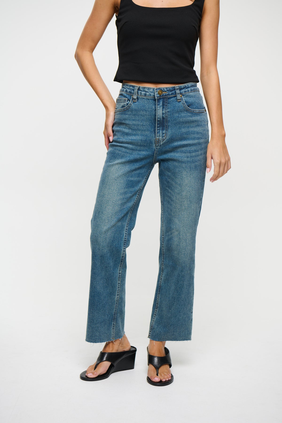 Slam Dunk Jean Mid Wash