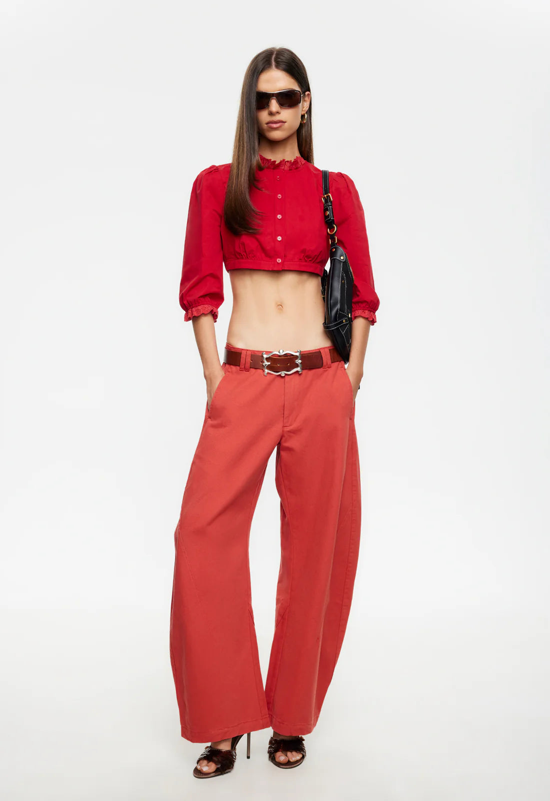 Sideline Jean Crimson
