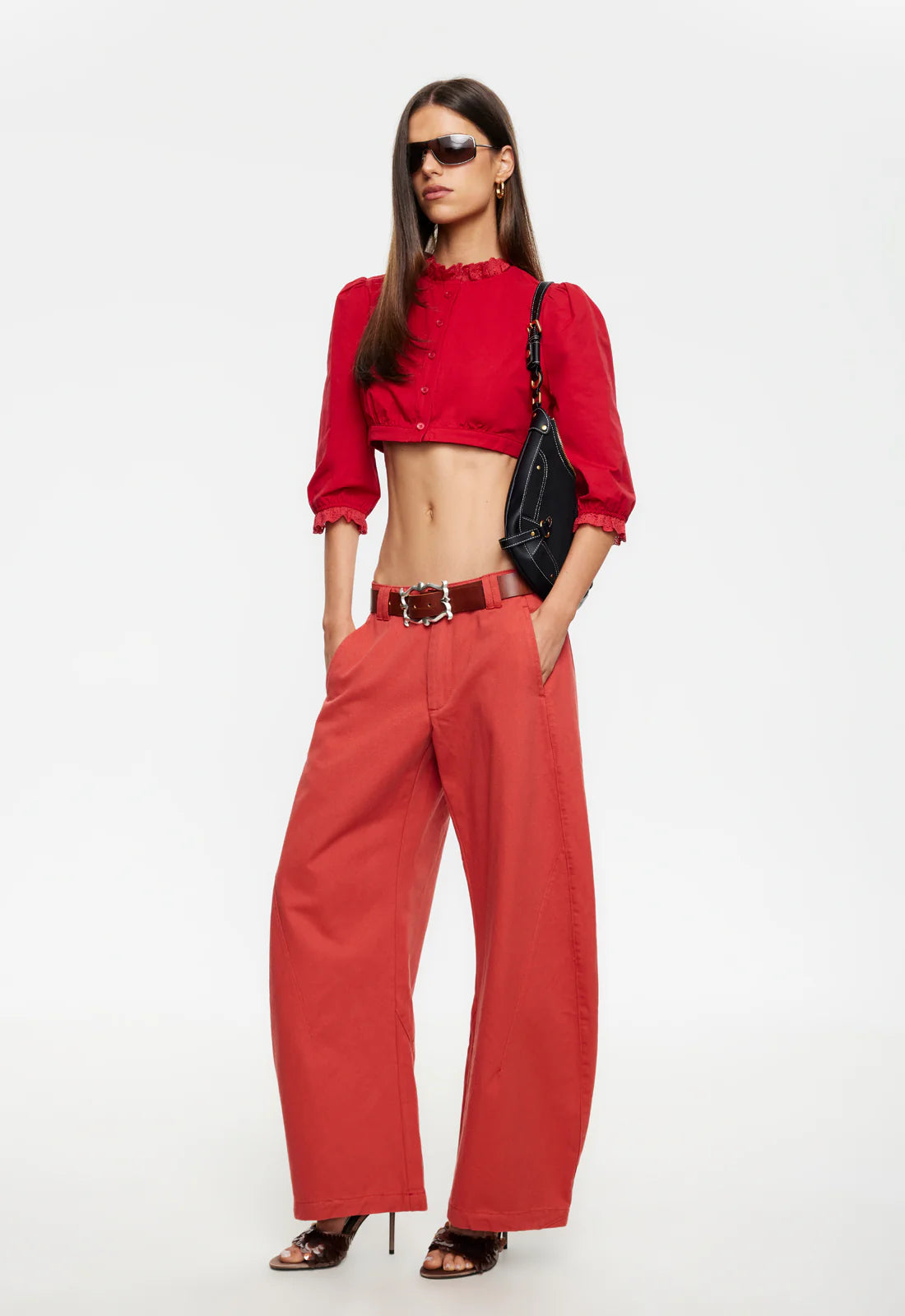 Sideline Jean Crimson