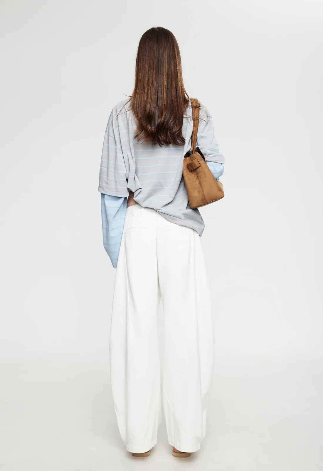 Bottega Shirt Cloudy Sky Stripe